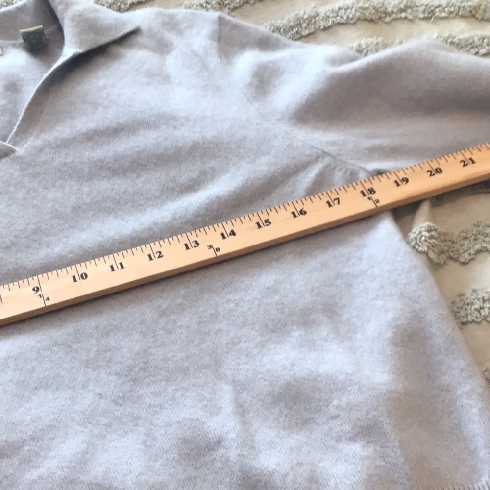 Light Blue Women's Sweater - Picture 3 of 4